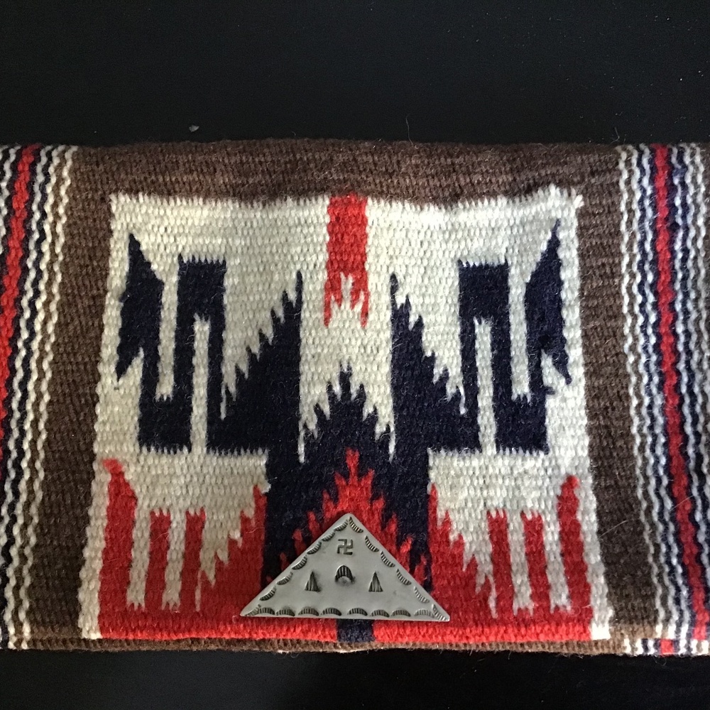 Native American Vintage Santa Fe Clutch Purse excellent condition